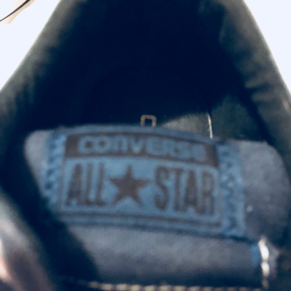 Navy Converse - Picture 2 of 3